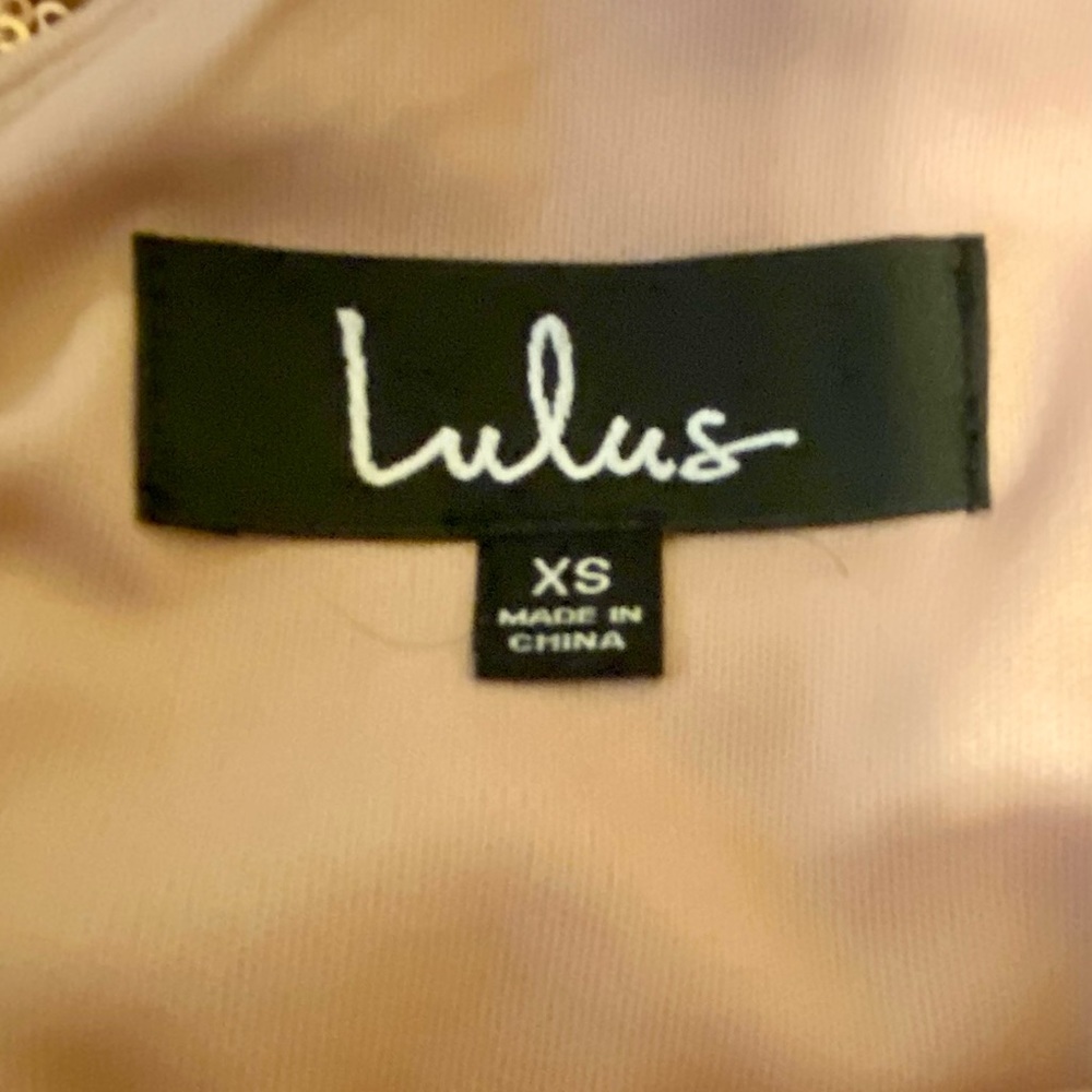 Lulus Clementina Rose Gold Pink Sequin Ruffle Mini Dress - Picture 7 of 11